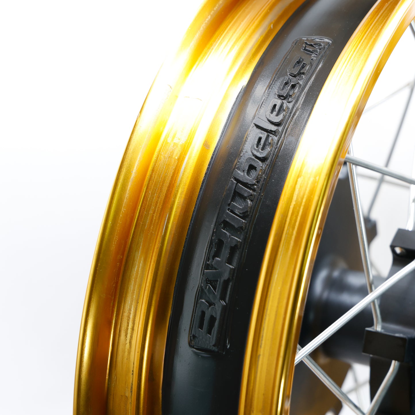 NX500 'PREMIUM' SPOKED WHEEL KIT (GOLD TUBELESS EXCEL RIMS) 2024+