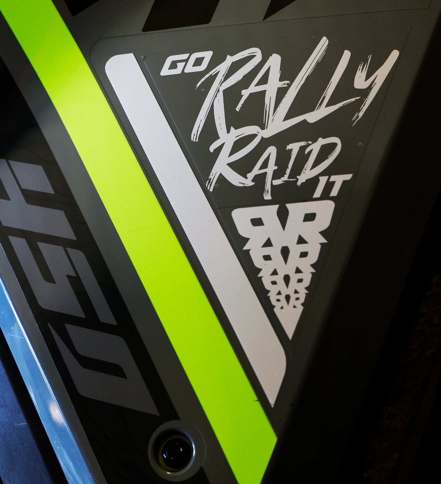 CFMOTO 450MT 'GO RALLY RAID IT' FAIRING SIDE PANELS AND FENDER DECAL STICKER