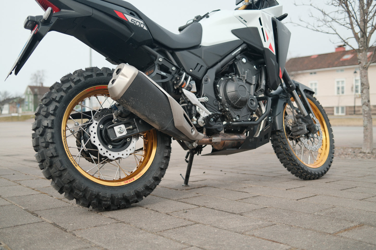 NX500 'PREMIUM' SPOKED WHEEL KIT (GOLD TUBELESS EXCEL RIMS) 2024+