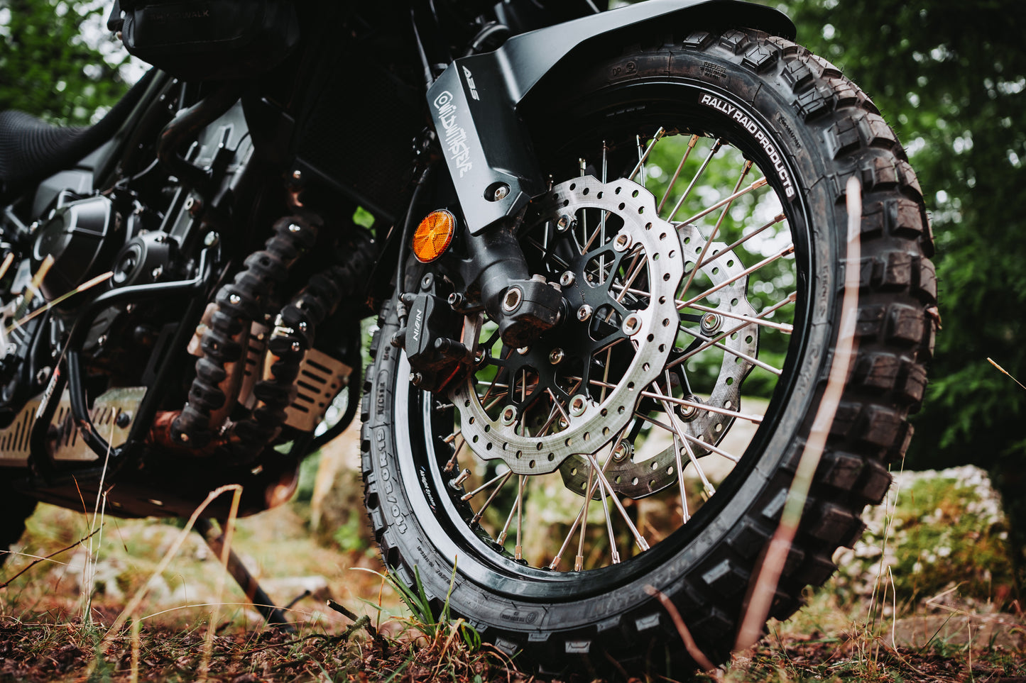 NX500 'PREMIUM' SPOKED WHEEL KIT (BLACK TUBELESS SMPRO RIMS) 2024+