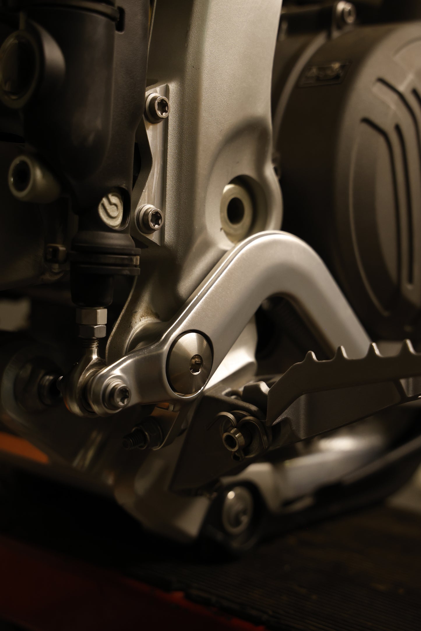 TRIUMPH TF250/450 BRAKE LEVER BUSH CONVERSION