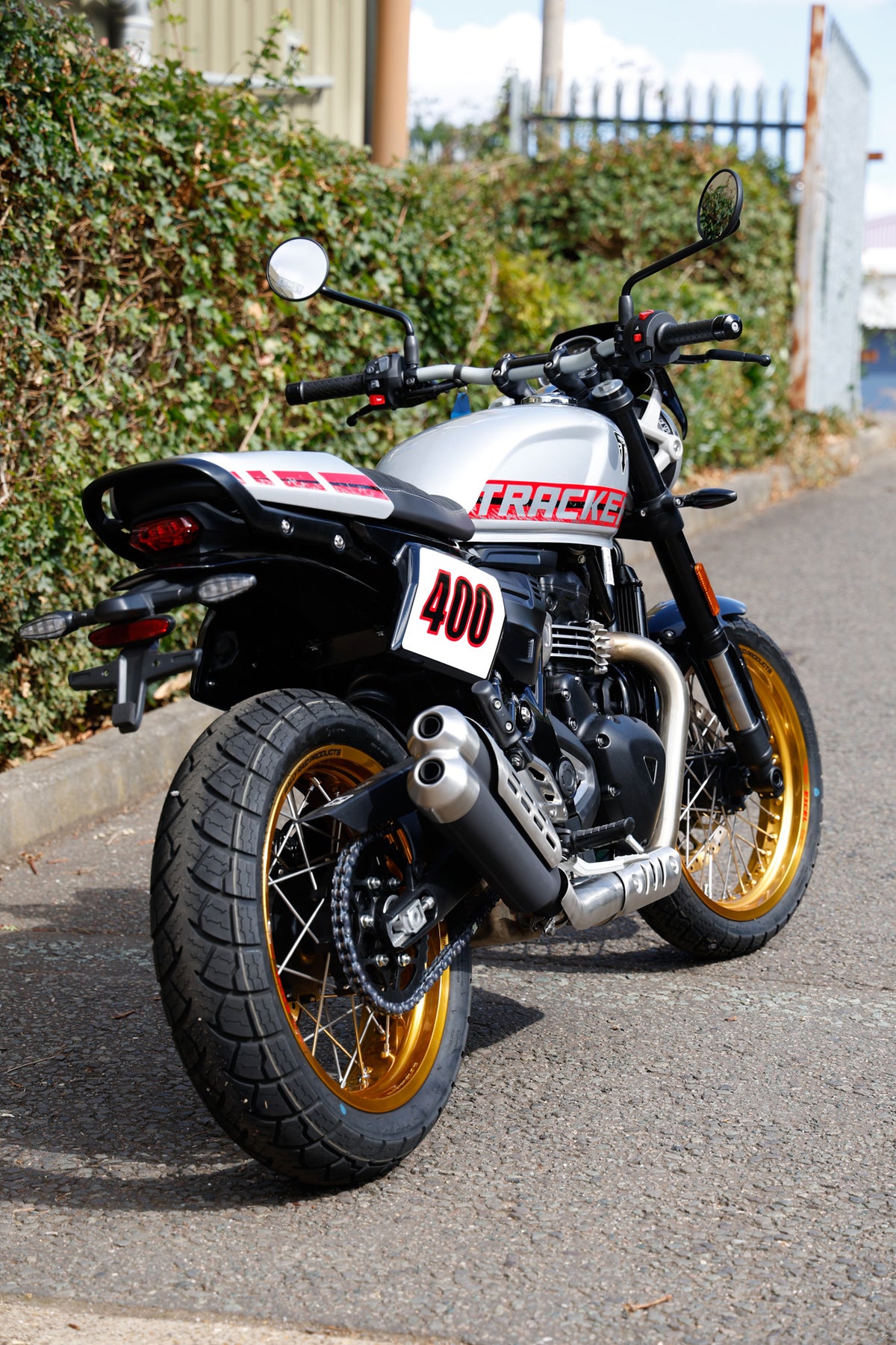 TRIUMPH SPEED 400 - TUBELESS SPOKED WHEEL KIT - EXCEL RIMS