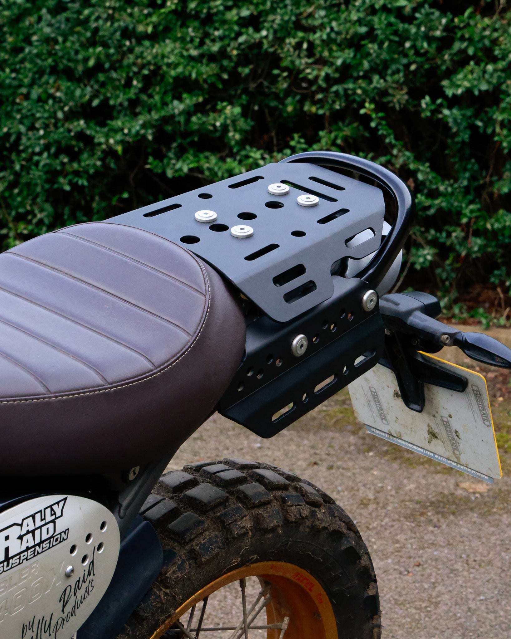 Scrambler Rack TRIUMPH SCRAMBLER 400X/XC REAR RACK – RALLY RAID PRODUCTS