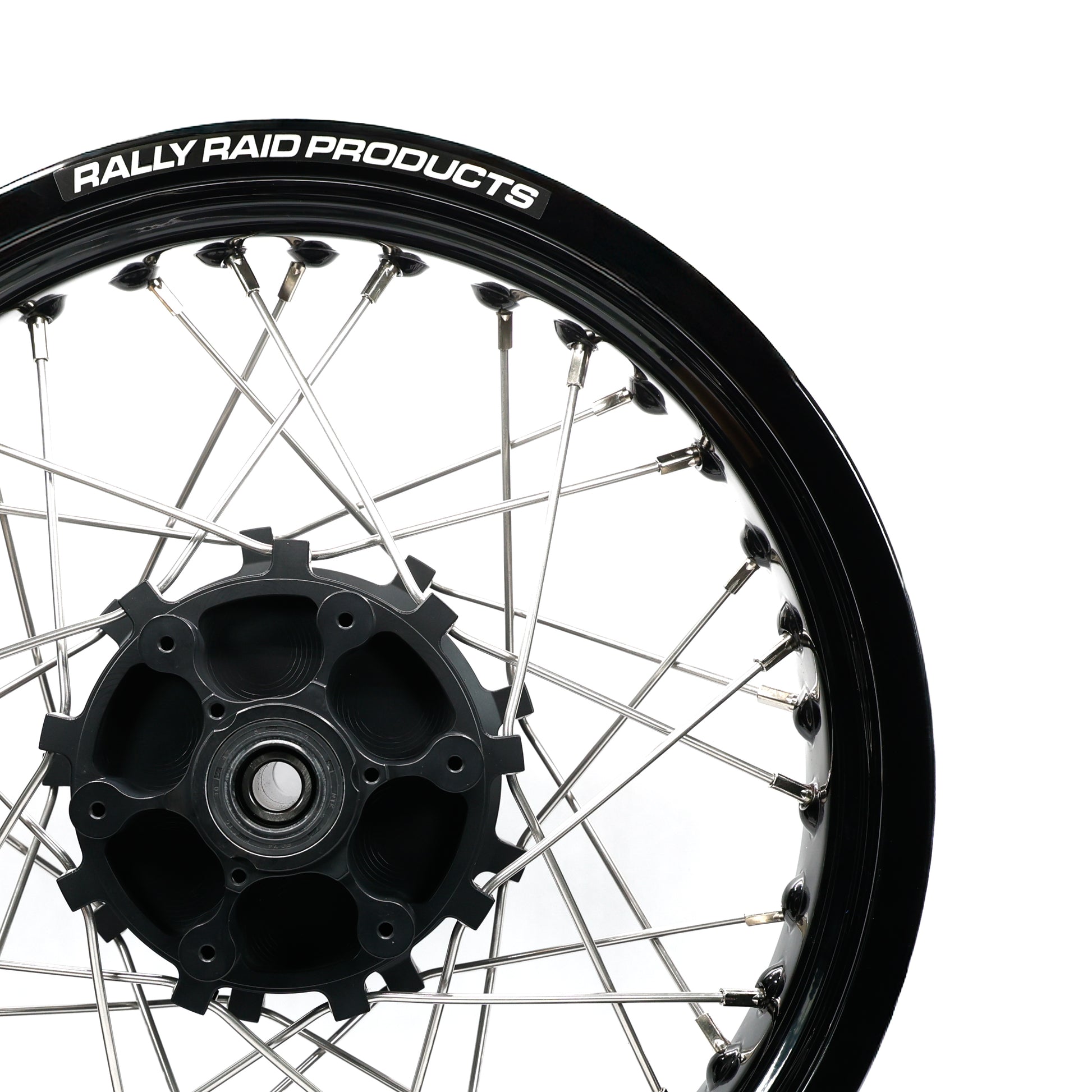 GB350S 'PREMIUM' SPOKED WHEEL KIT (BLACK TUBELESS SMPRO RIMS
