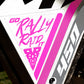 CFMOTO 450MT 'GO RALLY RAID IT' FAIRING SIDE PANELS AND FENDER DECAL STICKER