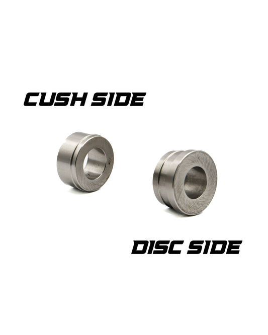 TRIUMPH 400X STAINLESS STEEL REAR WHEEL SPACERS