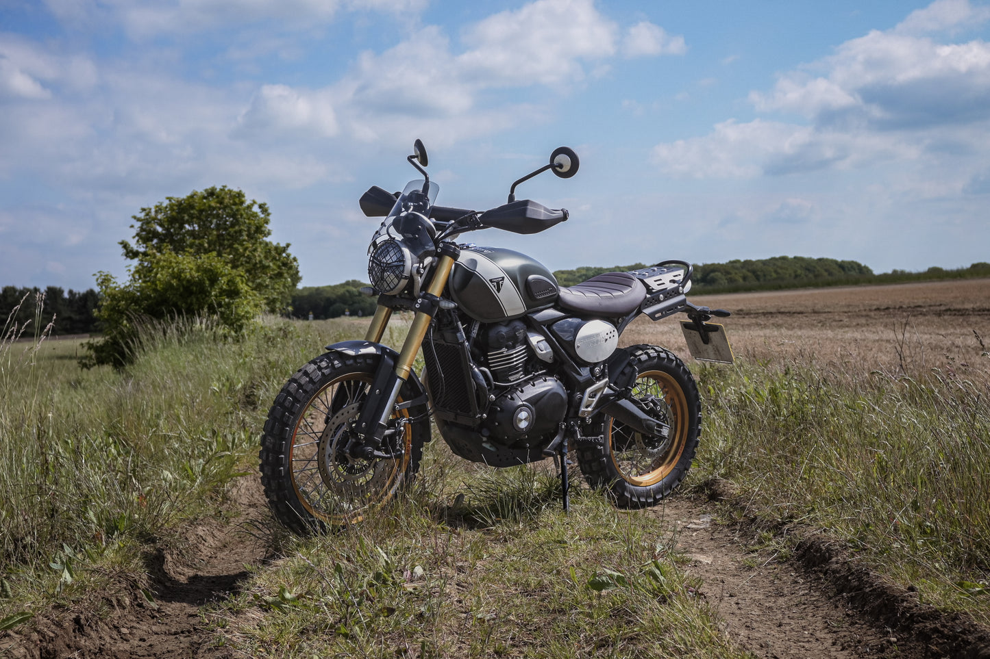 TRIUMPH 400X SCRAMBLER TUBELESS PREMIUM SPOKED WHEEL KIT