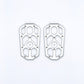 CRF300L/R PLATFORM FOOT-PEG PLATES