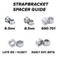 UNIVERSAL LUGGAGE STRAP BRACKET SET