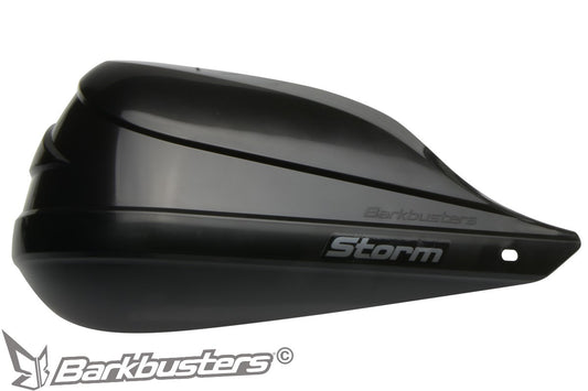 BARKBUSTERS STORM PLASTIC HANDGUARD SHEILDS ( BLACK )