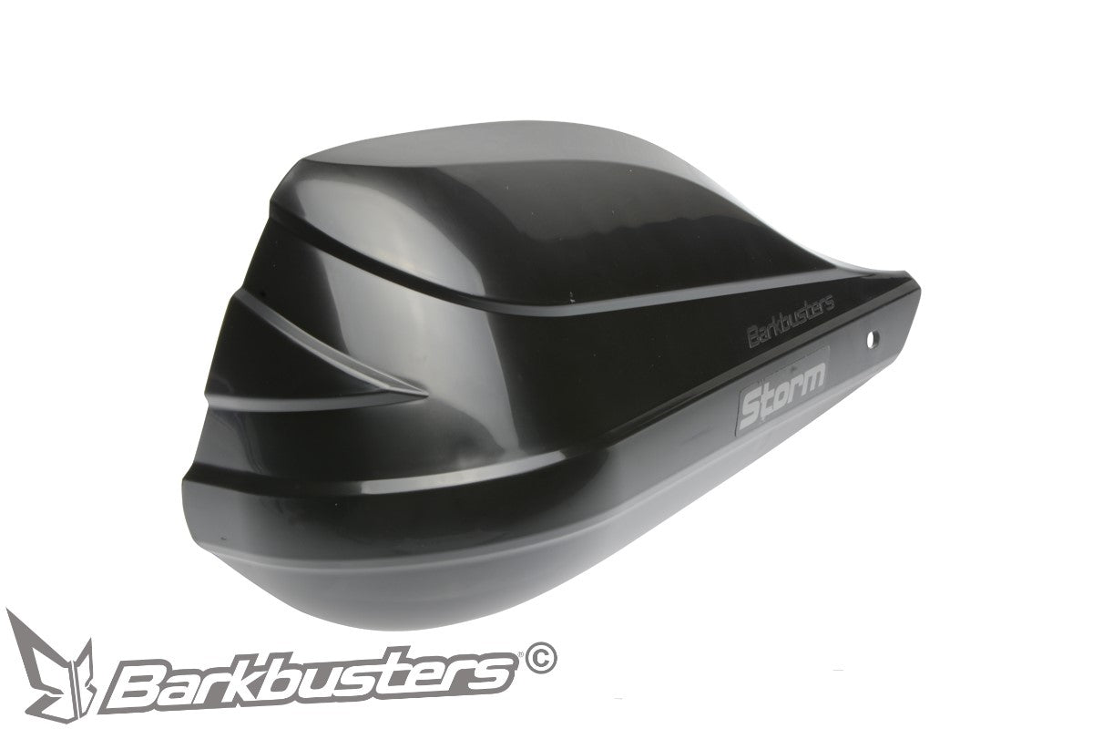 BARKBUSTERS STORM PLASTIC HANDGUARD SHEILDS ( BLACK )