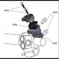 F2R KTM EXC LIGHTING SWITCH MOUNT